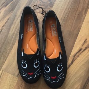 New Bobs cat slip ons